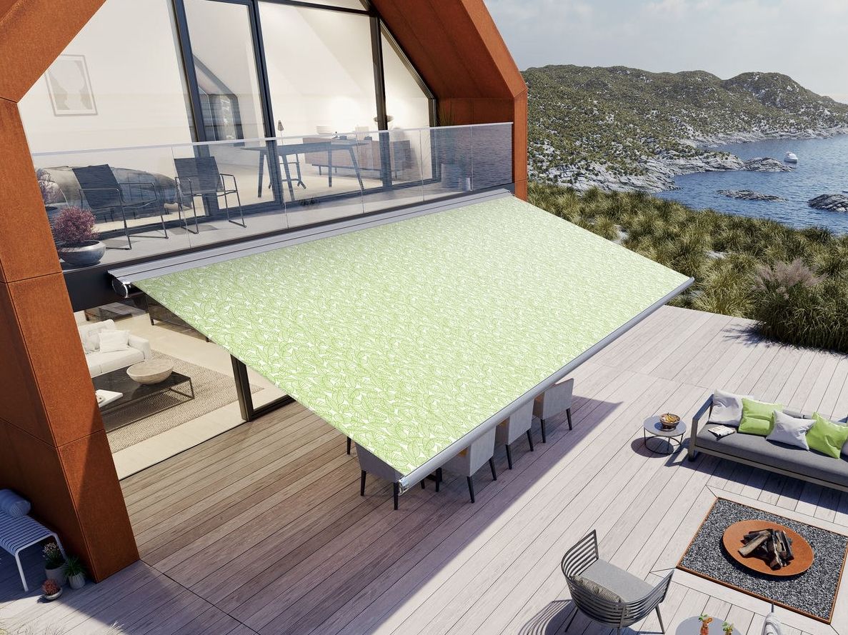 Открытый цветочный узор ткань для штор markilux SMART ART ARCH-00124802 - Вид №1