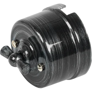 Выключатель Electraline одноклавишный серебряный век 84229217 STLM-2017037