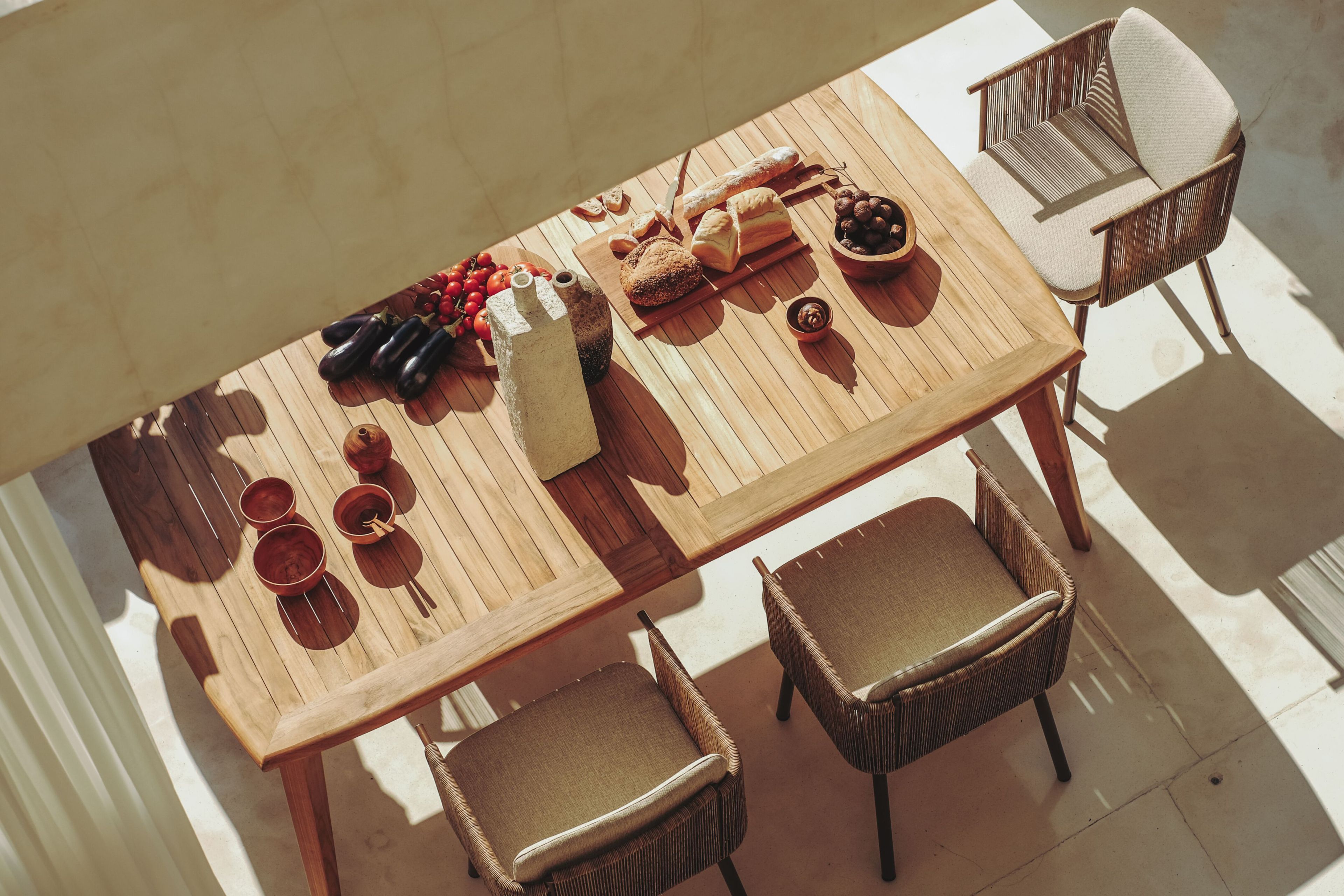 Прямоугольный садовый стол из тикового дерева cbdesign Continuum ARCH-00146578 - Вид №11