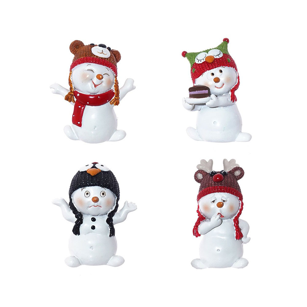 238651 Фигурка декоративная "Снеговик" 4.5 х 3 х 6 см Santreyd 
