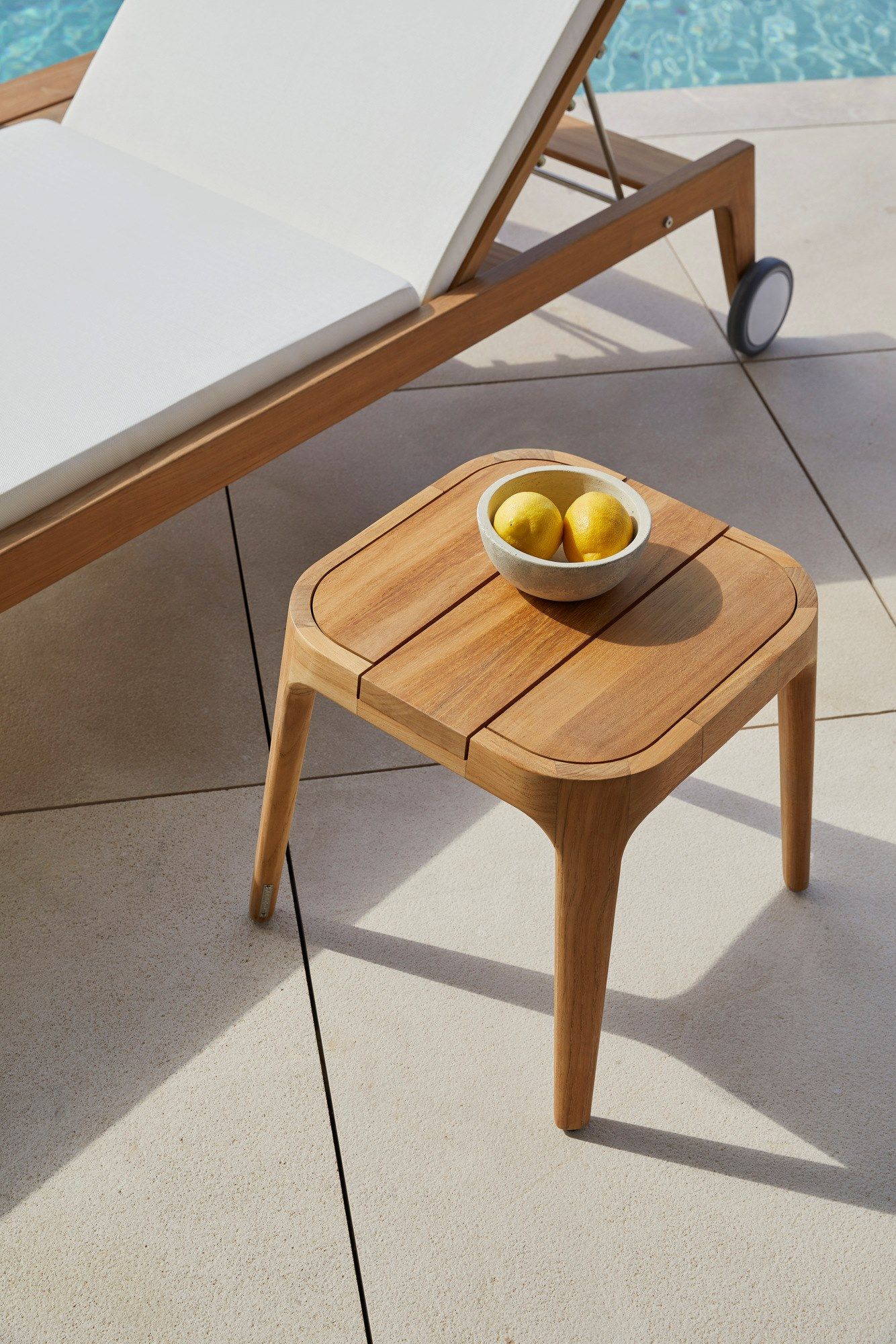 Квадратный стол из тикового дерева POINT Paralel ARCH-00122811 - Вид №4