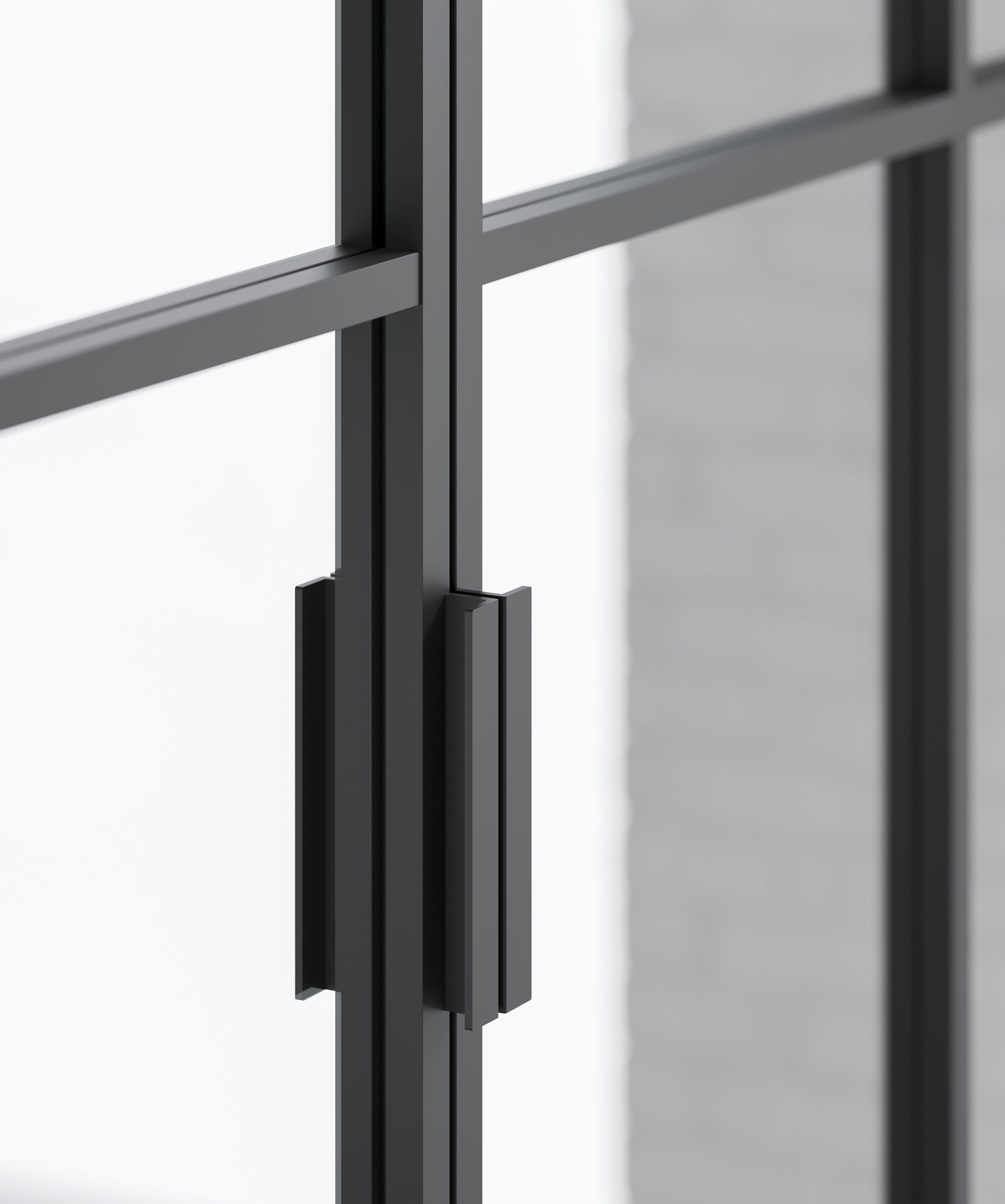 Стеклянная висячая дверь ADL мастерская ARCH-00069711 - Вид №2