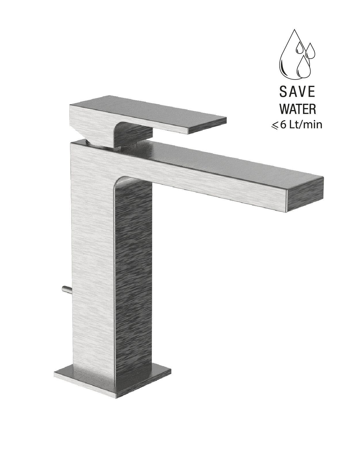 Однорычажный смеситель для раковины с раковиной Rubinetterie Frattini Vita Due ARCH-00058733 - Вид №15