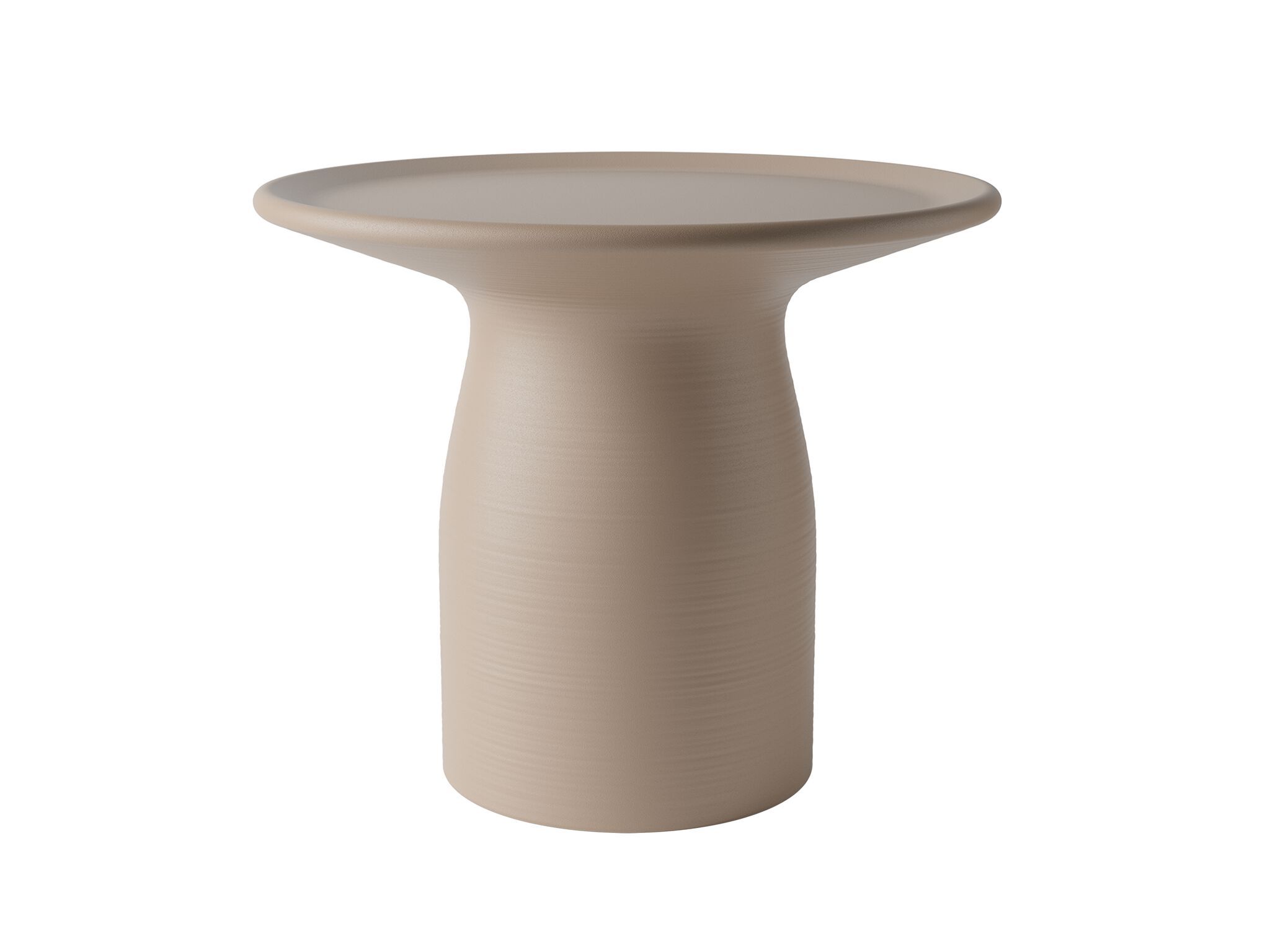 Полиэтилен круглый низкий журнальный столик Qeeboo Toto, Totino, Tata ARCH-00101281