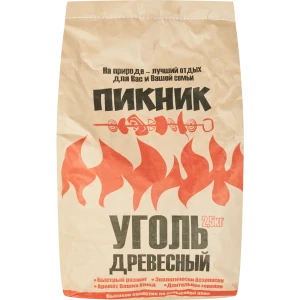 Уголь древесный «Пикник» 2.5 кг. 16089441 STLM-2089151