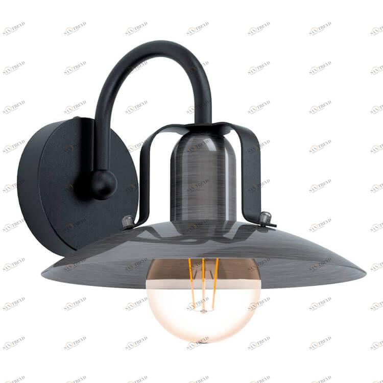 Бра настенное серебристое матовое Eglo Kenilworth 43206 EGLO KENILWORTH 00-3930146 Никель;серебро 