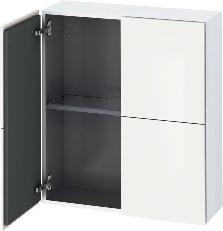 LC116701818 L-Cube Шкаф Белый матовый, декор Duravit - Вид №2