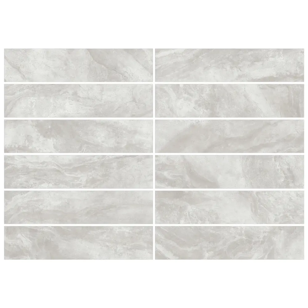 Глазурованный керамогранит Alma Ceramica Room Stone 70 20x90 см 1.62 м² матовый цвет светло-бежевый 89456748 STLM-2010829 - Вид №2