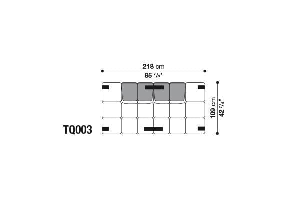 Модульный диван B&B Italia Tufty Time ARCH-00144354 - Вид №37