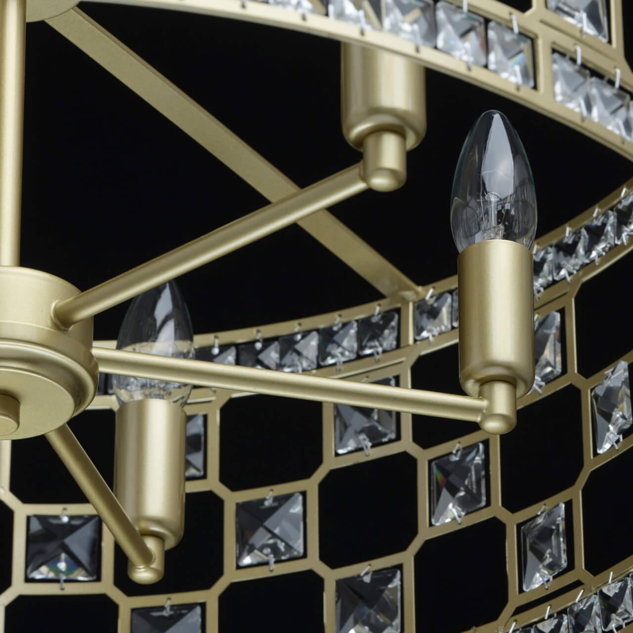 Потолочная люстра MW-Light Монарх 121011606 MW-LIGHT ДИЗАЙНЕРСКИЕ, МОНАРХ 194072 Золотой  - Вид №1