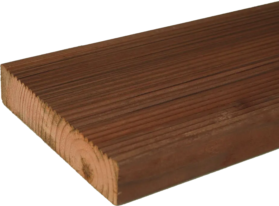 РУСШПАЛА | Двухсторонняя террасная доска с автоклавной пропиткой 28x140x1500 мм 85108158