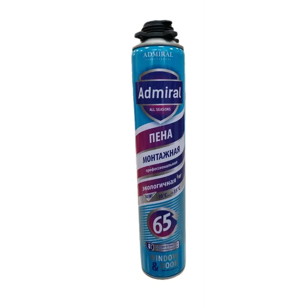 Пена монтажная профессиональная Admiral выход пены 45 л всесезонная 850 мл 89347443 STLM-2099233 Santreyd 