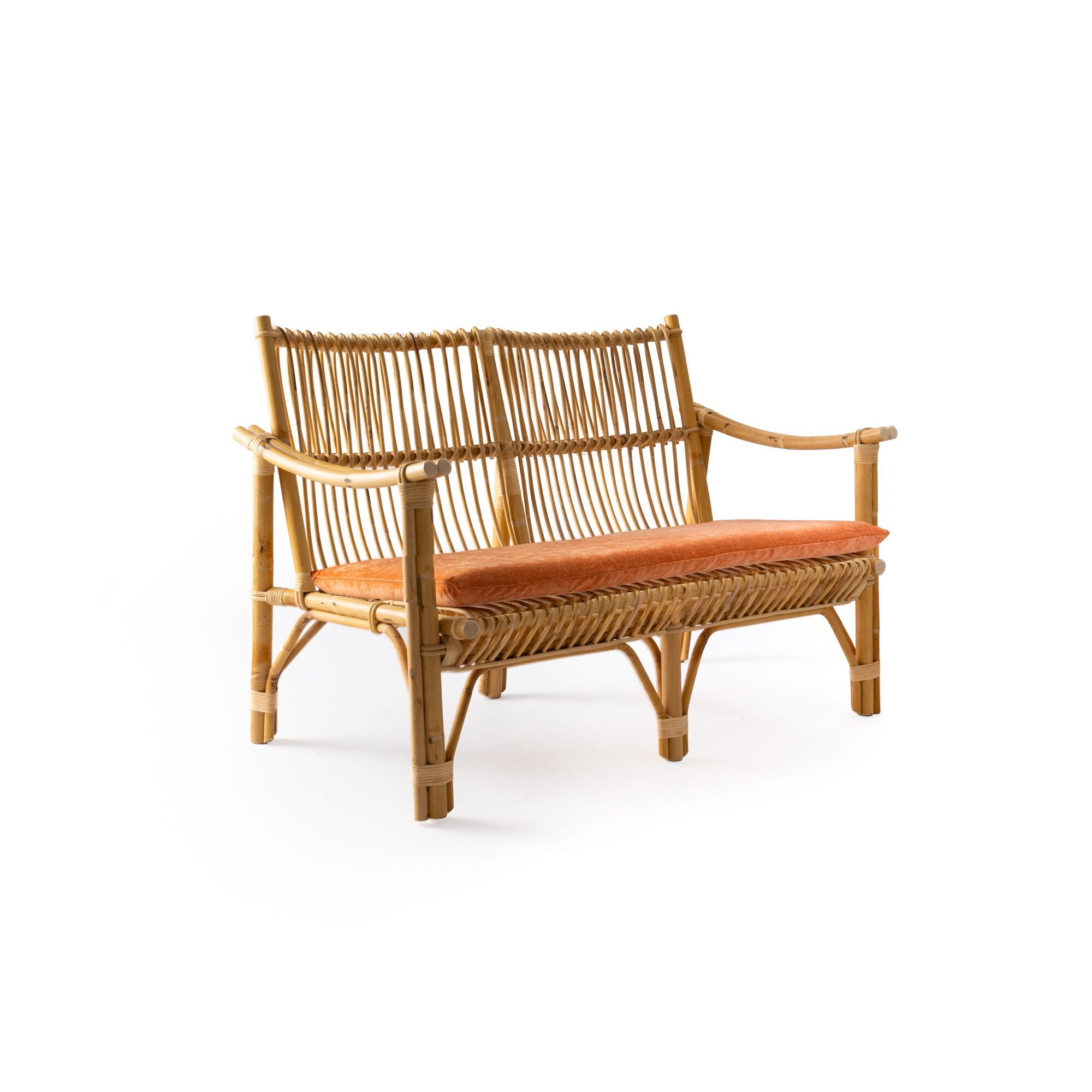 2-местный диван из натурального тростника Mila Maurizi Jungle Revival ARCH-00001832