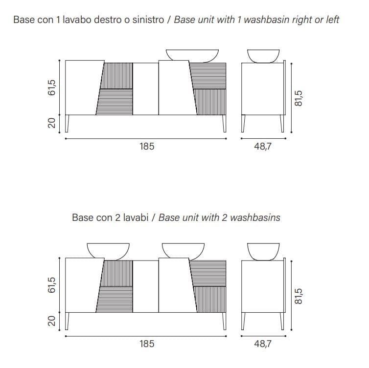 Деревянный напольный умывальник Devina Nais Ноль.16 ARCH-00059433 - Вид №2