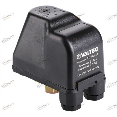 VT.CRS5.02.1 Реле давления Valtec 220 В, 50 Гц, 1/4" 