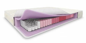 Матрас с независимым пружинным блоком 80x200 Maybe 3 BELABEDDING  129324 Белый