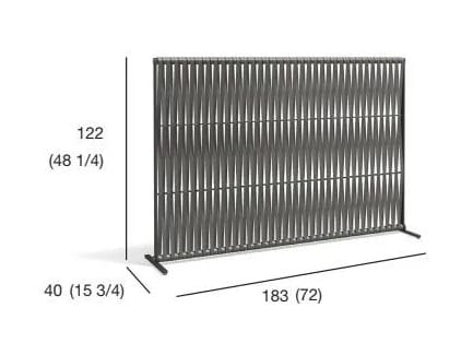 Ткань сад разделитель экрана RODA ARCH-00019582 - Вид №6