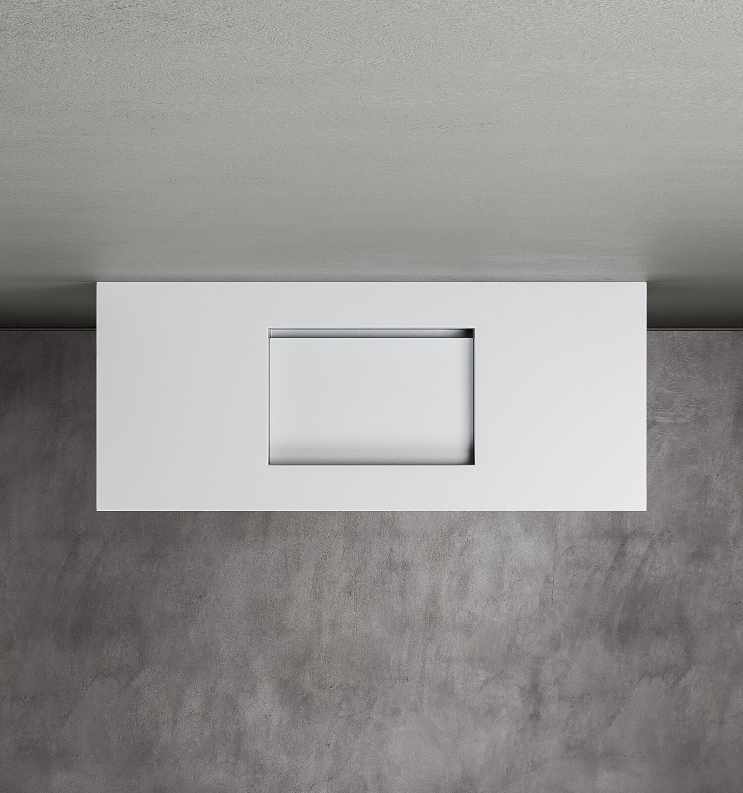 Прямоугольная раковина Corian® с столешницей Acquapazza Corian ® elements ARCH-00088133 - Вид №1