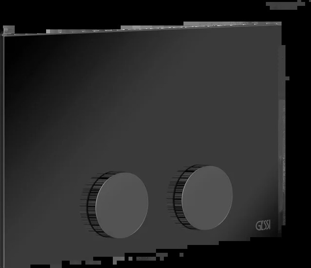 Запорная пластина 54641 706 Gessi Ingranaggio ЧЕРНЫЙ МЕТАЛЛ PVD