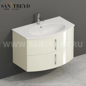 MDMC80Y018 Тумба с двумя ящиками 78 см бежевая Globo 4ALL Италия