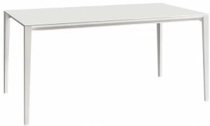 Febal Casa Раздвижной прямоугольный стол из алюминия и дерева