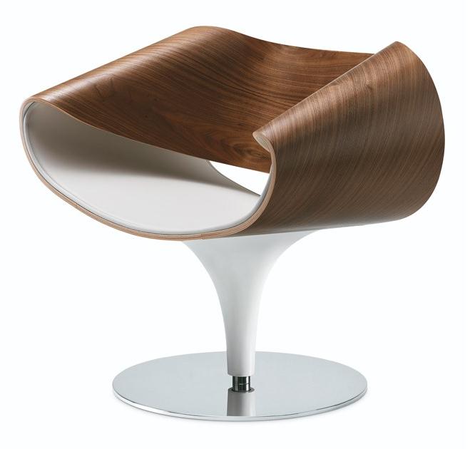 ZÜCO Кресло из орехового дерева с подлокотниками Perillo Pr 181 - Вид №1