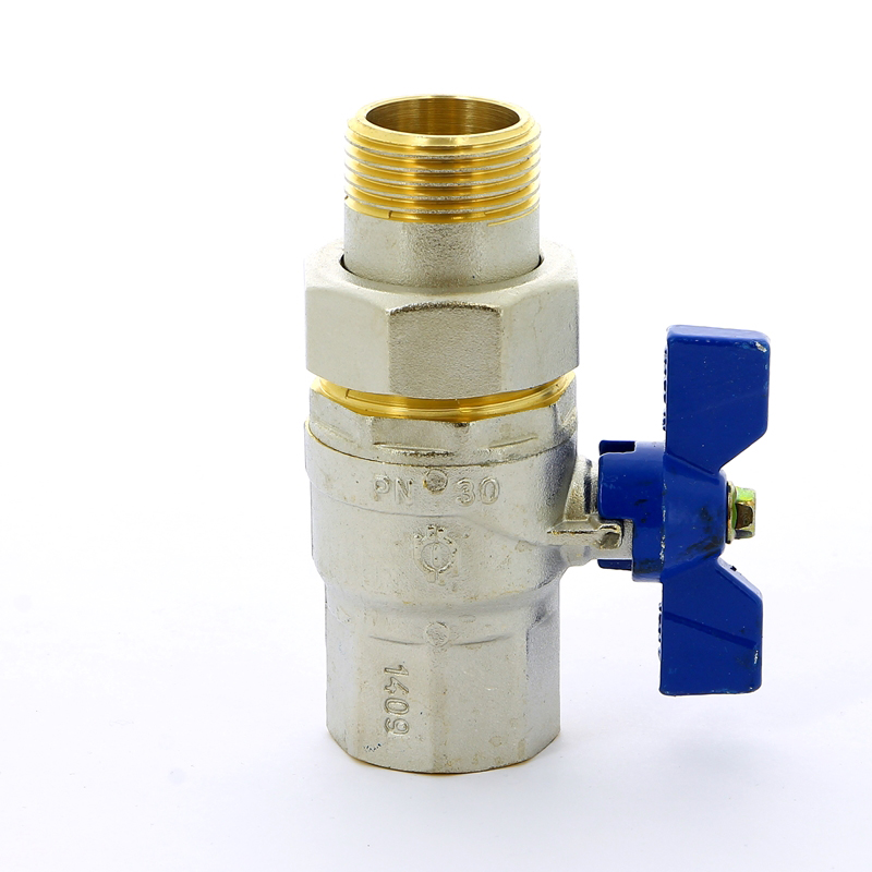 Кран шаровой НВ с разъемным соединением EVOLUTION бабочка F.I.V. 1" FIV 80005100 - Вид №3