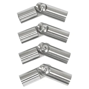 MONLID Регулируемый соединитель ригелей из нержавеющей стали AISI 304 (4 шт) 89370657