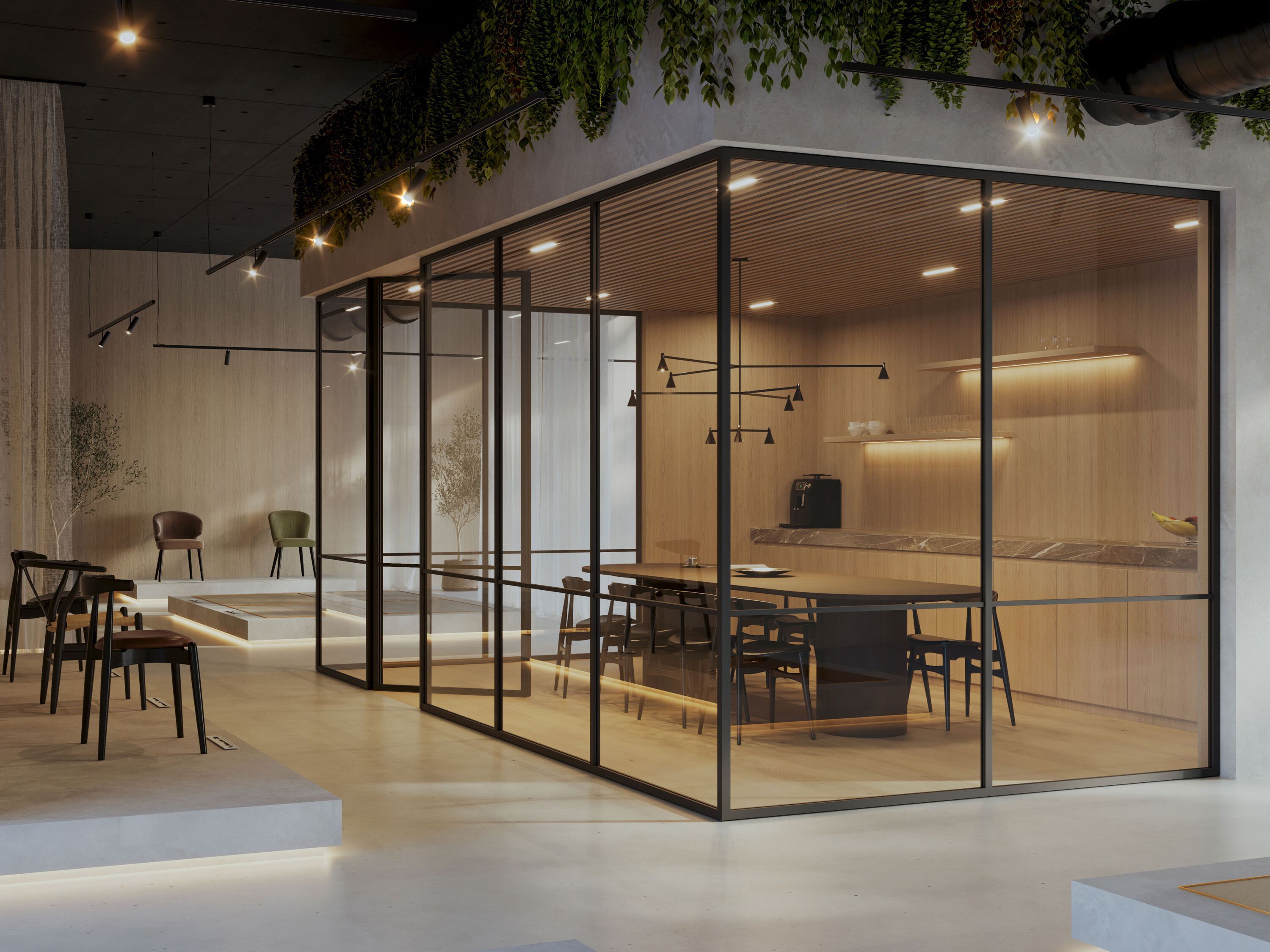 Стеклянная перегородка ARLU Divina ARCH-00041288