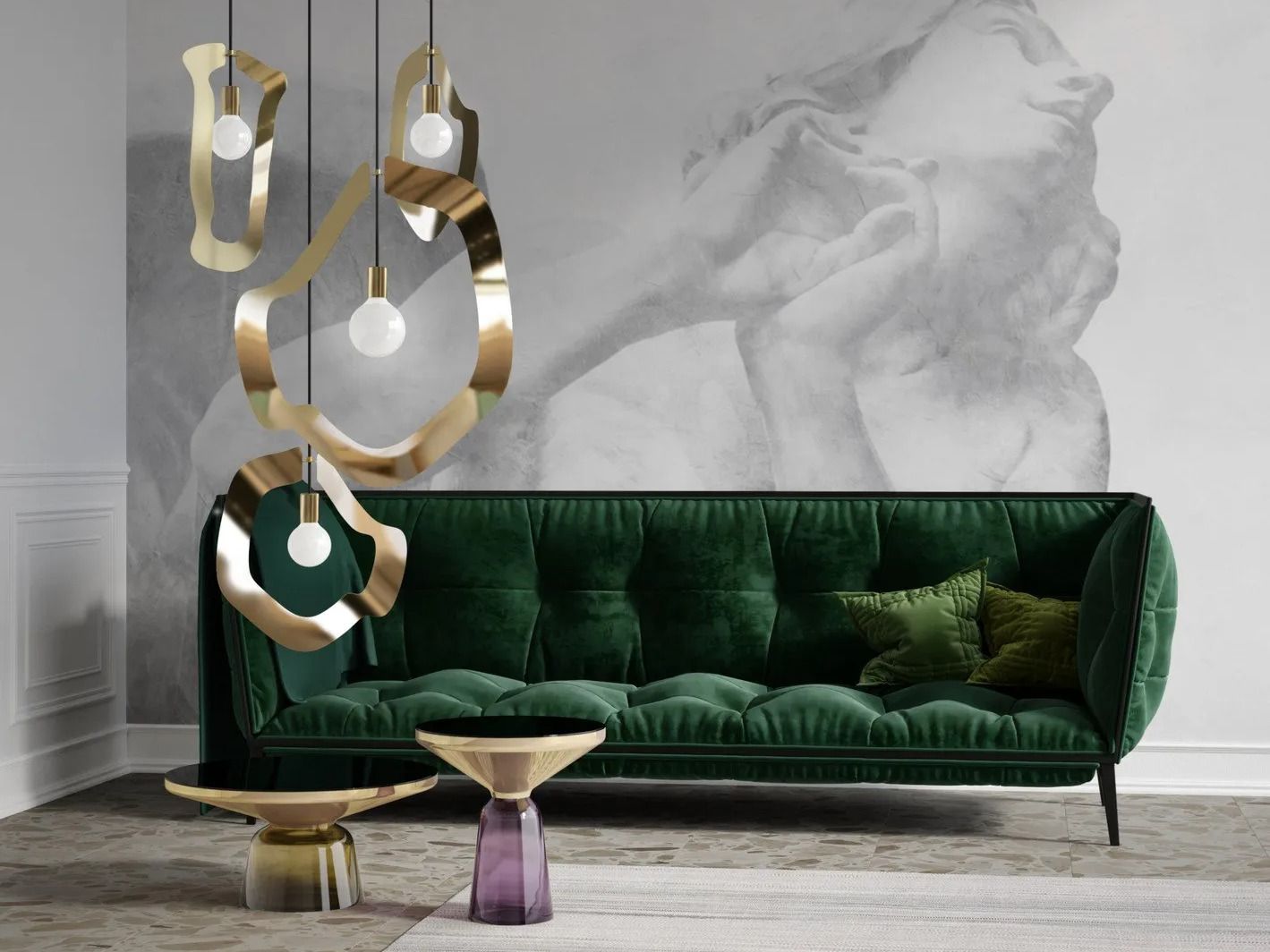 Светодиодный подвесной светильник из нержавеющей стали Hind Rabii Esprit YA-YA ARCH-00038688 - Вид №5