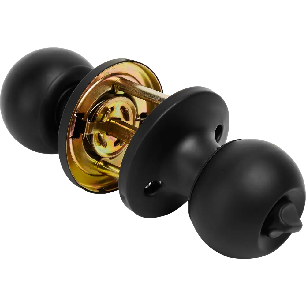 ARMEX Ручка-кноб с фиксатором черная матовая 6072-01-BLM 85088979 STLM-0058601