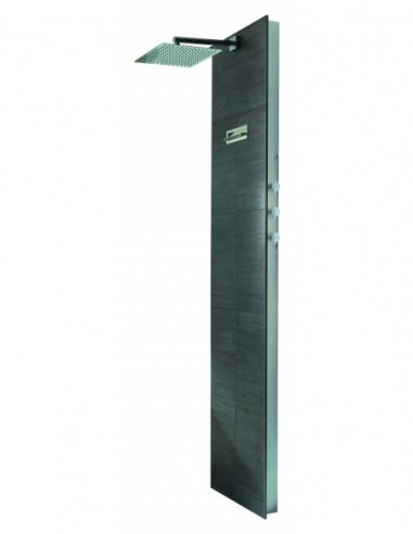 499100 000 00  Душевая колонна, готовая к укладке плитки Bati'douche, высокая насадка, ручной душ и насадка в комплекте Valentin  - Вид №2