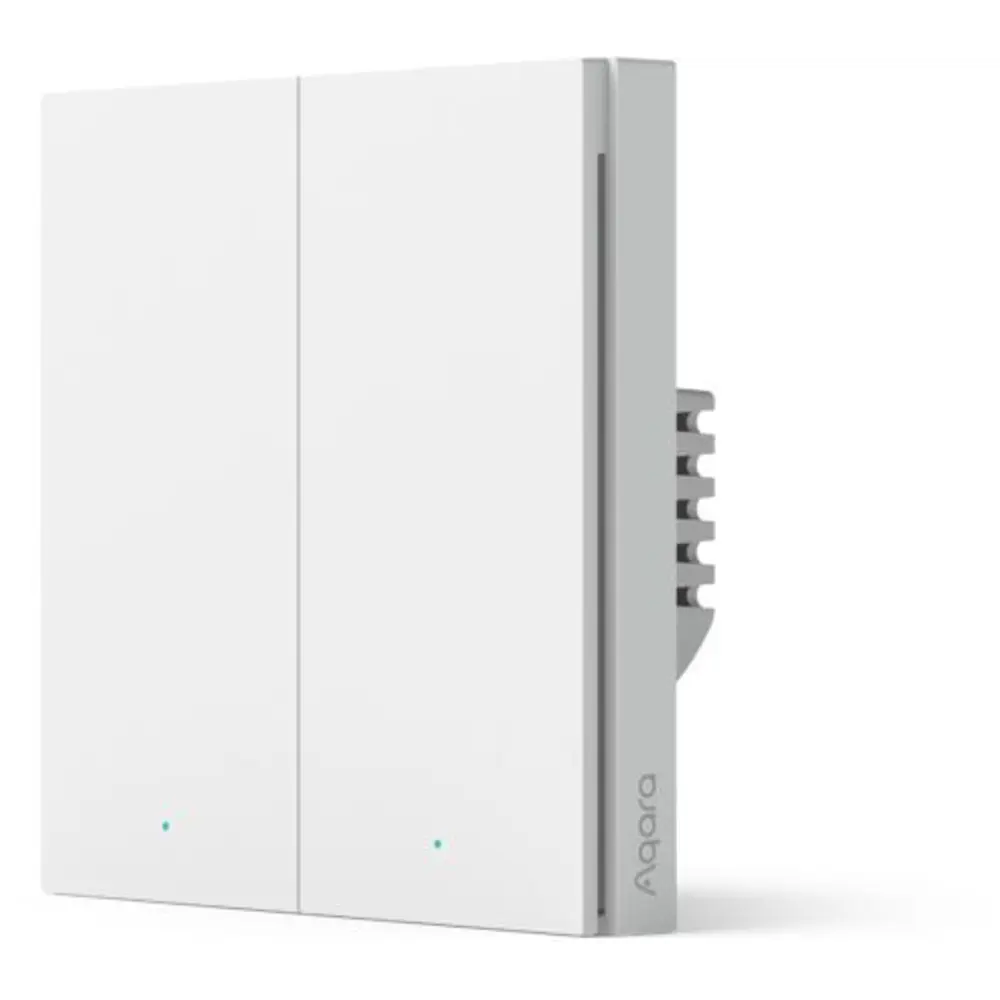 Умный выключатель накладной Aqara WS-EUK02 2 клавиши цвет белый STLM-2000988