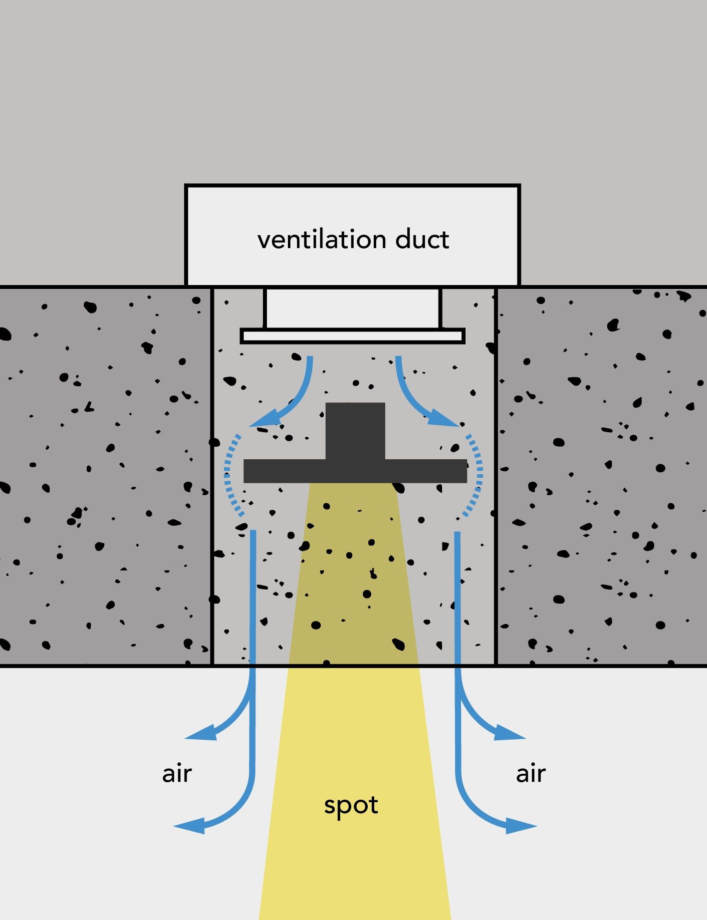 Круглый латунный утопленный прожектор с диммером Eden Design °cd ARCH-00145751 - Вид №3