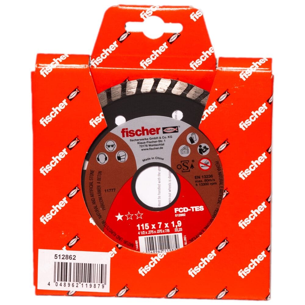 Алмазный отрезной диск FISCHER FCD-TES ARCH-00046211 - Вид №6
