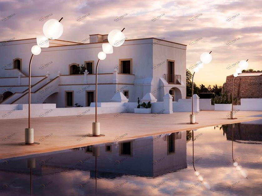 Myyour Дуговая лампа для наружного освещения в Poleasy® sun-id-1408059