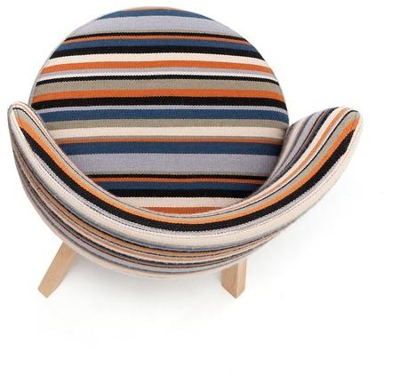 Very Wood Мягкое кожаное кресло Rond sun-id-1415685 - Вид №6