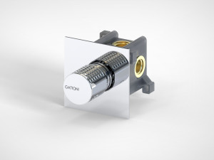 Однорычажный встраиваемый смеситель для душа