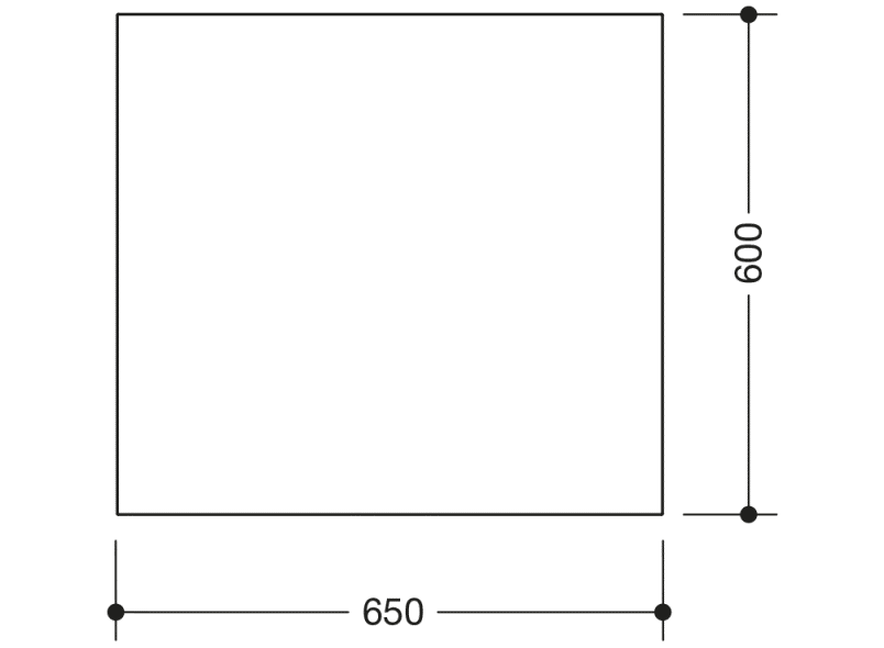 950.01.12201 кристалл HEWI Spiegel  - Вид №2