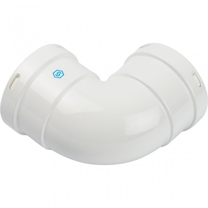 Угол дымохода STOUT DN80 87 градусов двухраструбный SCA0080020090 - Вид №2