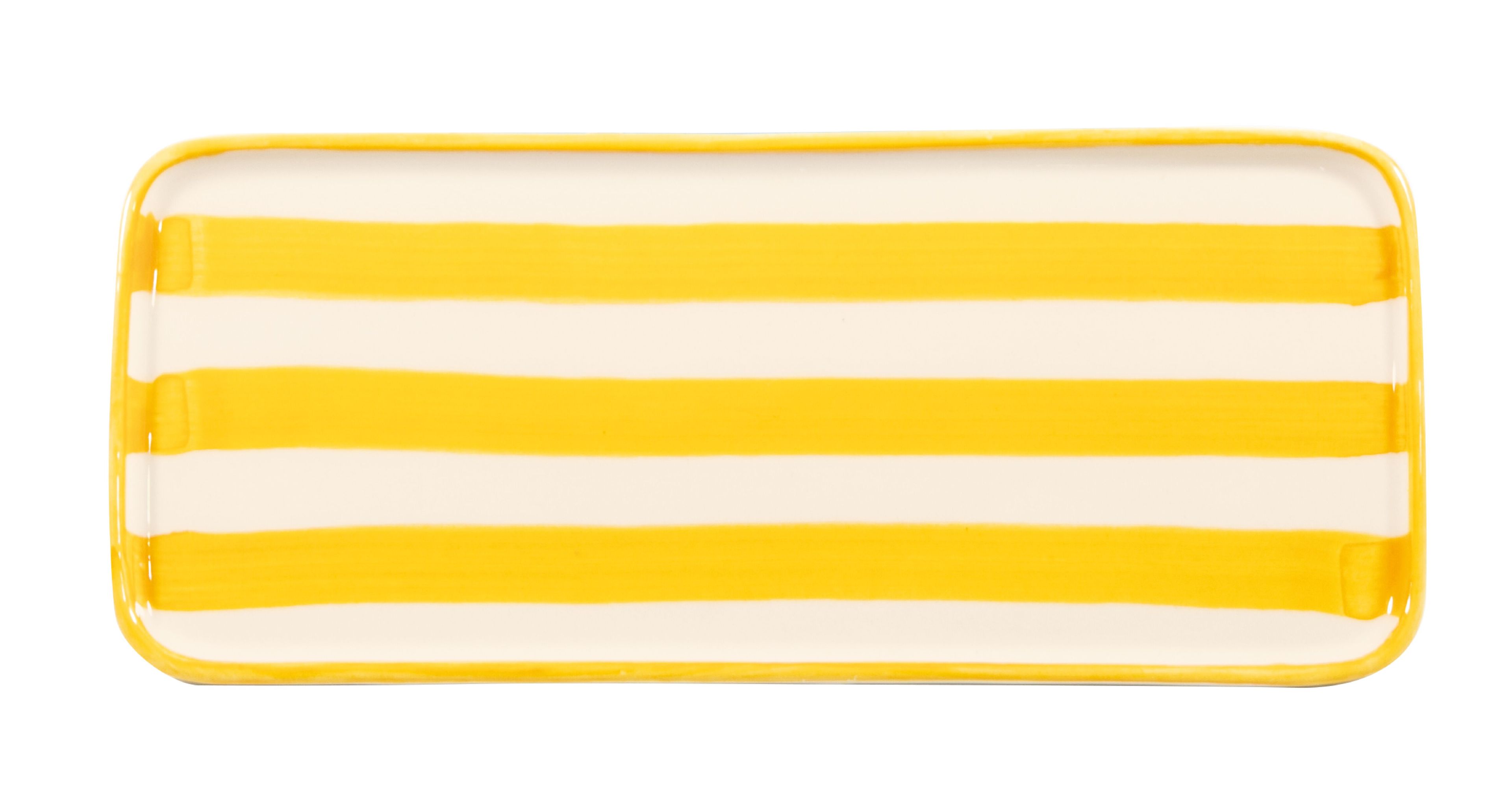 Керамическая прямоугольная тарелка Zafferano Лидо ARCH-00004092 - Вид №3