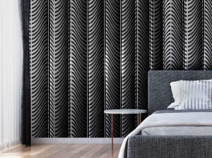 Геометрические обои ПВХ бесплатно, экологически чистые, моющиеся