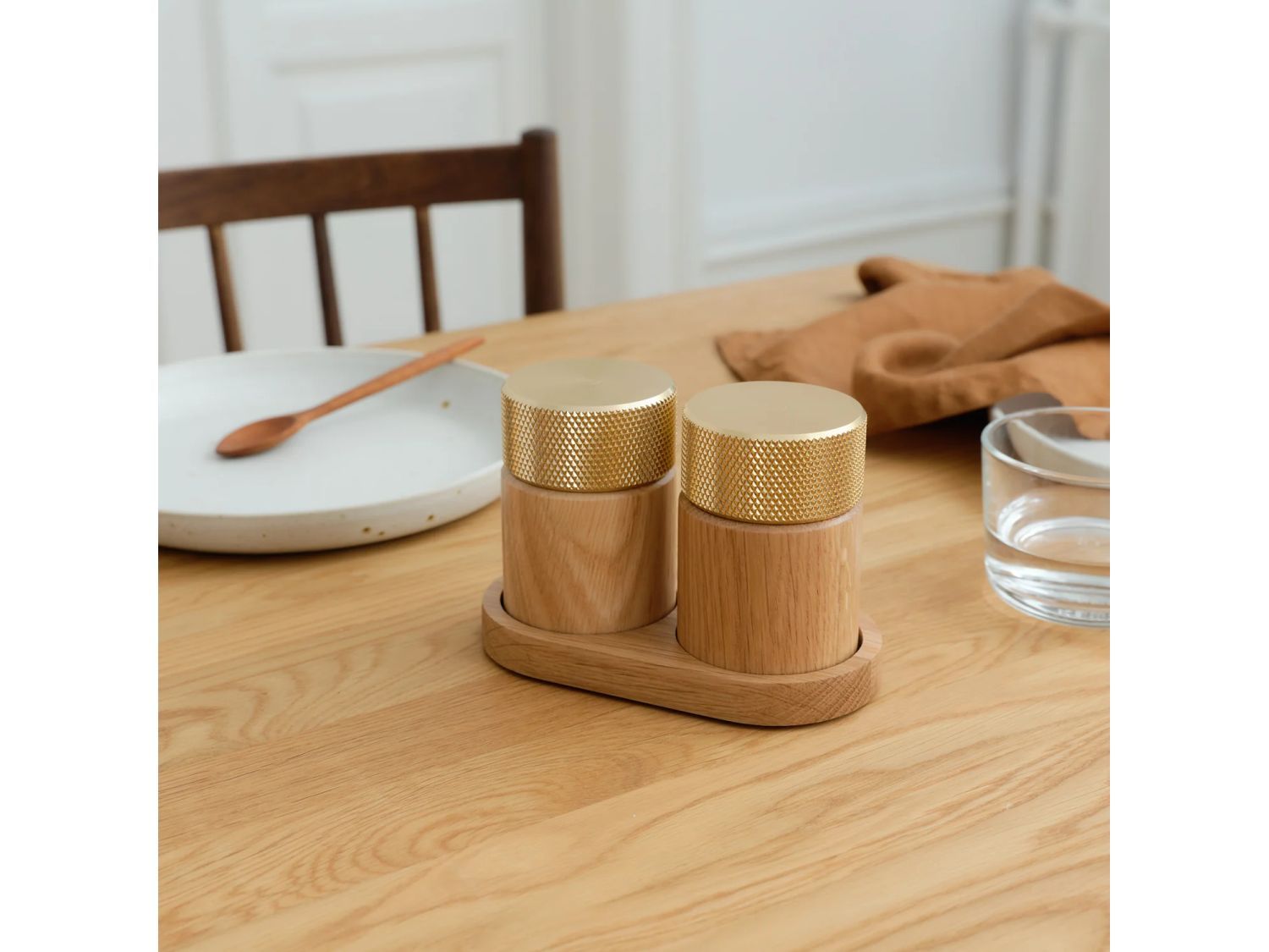 Деревянная и алюминиевая кофемолка Gejst SINA ARCH-00113642 - Вид №5