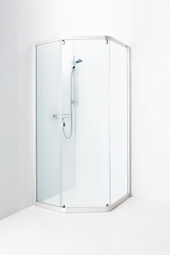 4983012907 Душевая стенка IDO Showerama 8-3 для пятиугольного душа, 900x700 мм  - Вид №1
