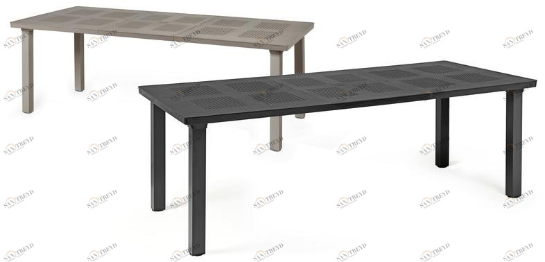 Nardi Выдвижной прямоугольный садовый стол в современном стиле Libeccio/levante sun-id-1366976