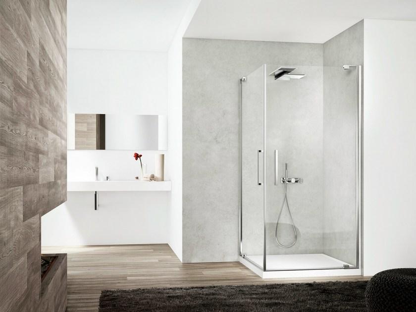 DISENIA Душевая кабина с двухстворчатой ​​угловой дверцей Slim sun-id-1432980 - Вид №1