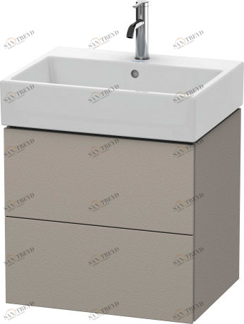 LC627501414 L-Cube Тумбочка подвесная Терра, декор Duravit