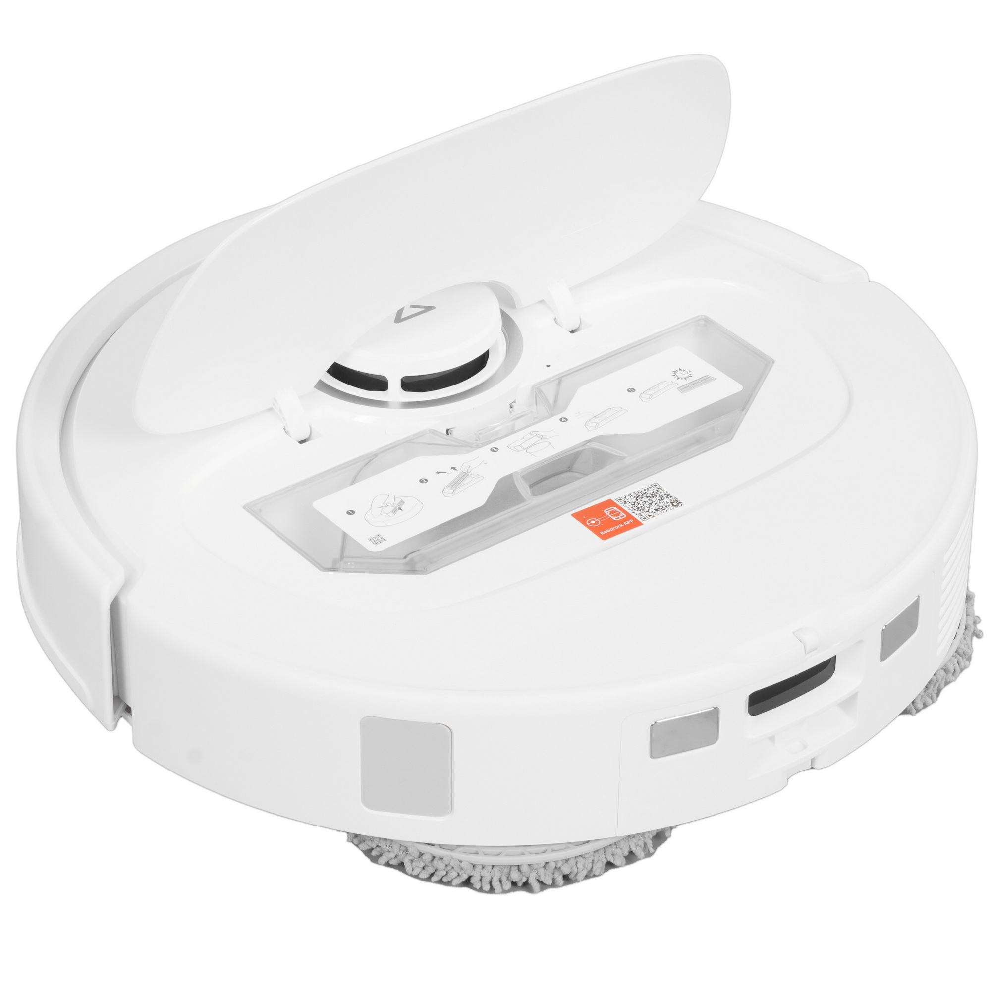 5465271 Робот-пылесос Roborock Q Revo Pro белый STDN-0139020 - Вид №7