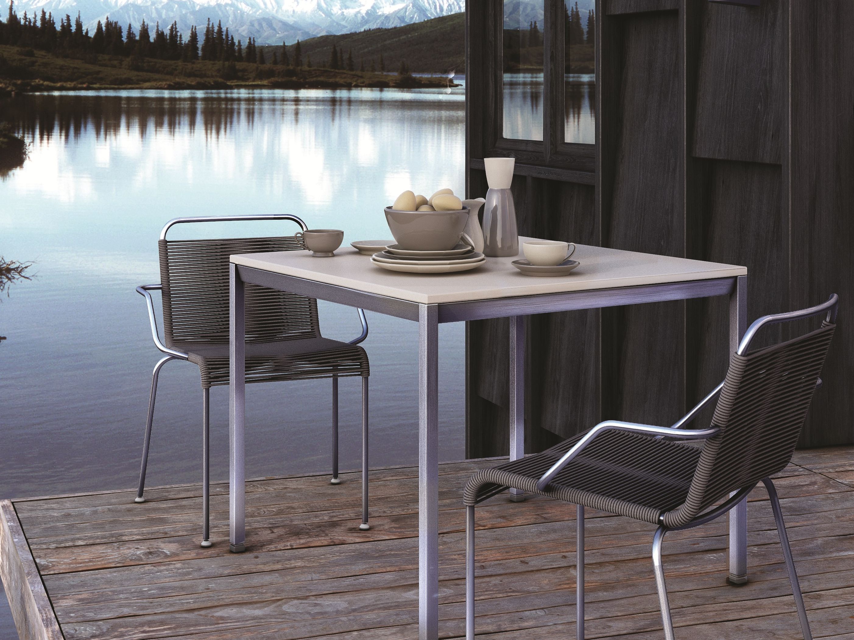 Садовый стул с подлокотниками Coro Jubeae ARCH-00035626 - Вид №2