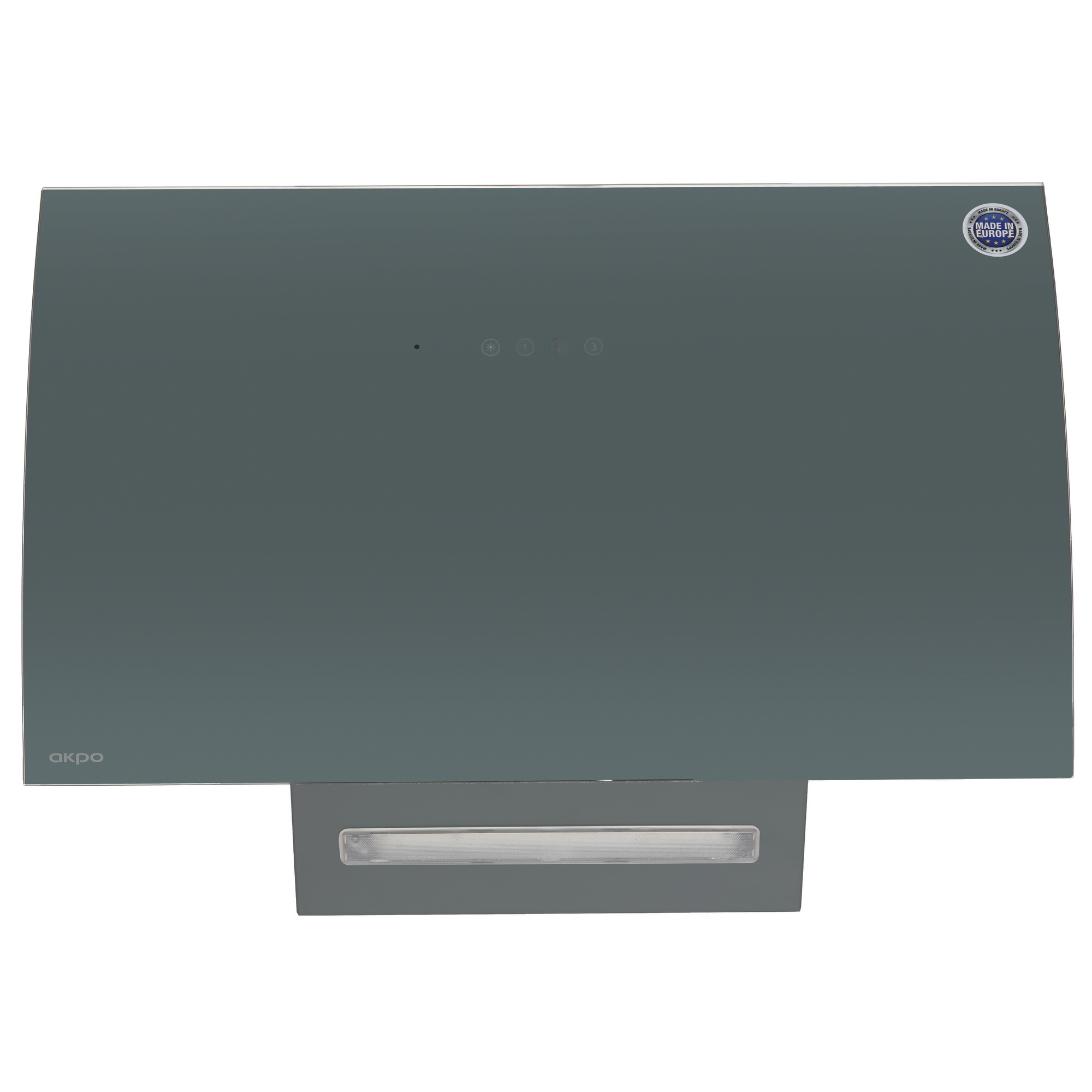 9955622 Вытяжка наклонная Akpo WK-11 Clarus серый STDN-0059182 - Вид №1